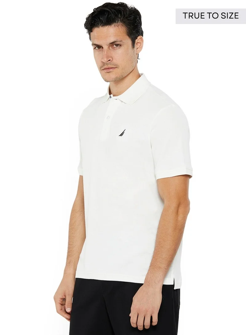 NAUTICA Essential Regular Fit Premium Cotton Logo Polo Shirt
